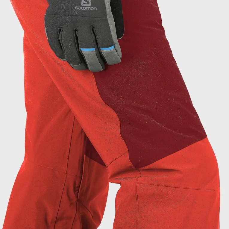 Pantalones De Esquí Salomon Brilliant Hombre Rojos | MX MXCV324